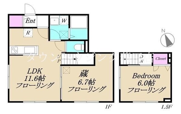 仮称エムジオ西馬込の物件間取画像